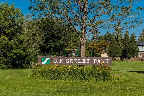 stock image C.P. Seeley Park is located in the Avalon neighborhood of Saskatoon.
