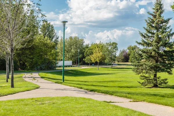 Archibald Mcdonald Park Ligger Massey Place Stadsdelen Saskatoon — Stockfoto