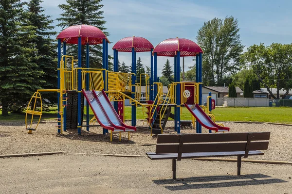 Adelaide Park Található Adelaide Churchhill Szomszédságában Saskatoon — Stock Fotó