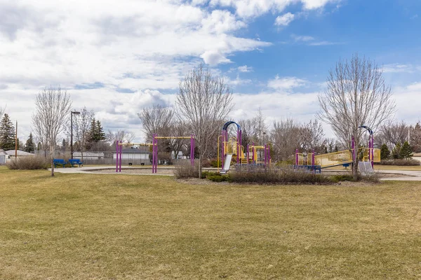 Dutchak Park Található Meadowgreen Szomszédságában Saskatoon — Stock Fotó