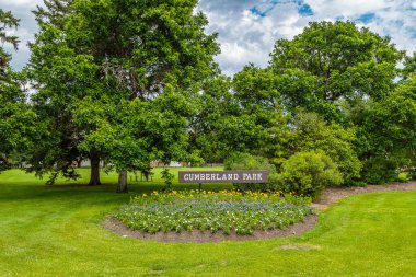 Cumberland Park, Saskatoon 'un Varsity View mahallesinde yer almaktadır..