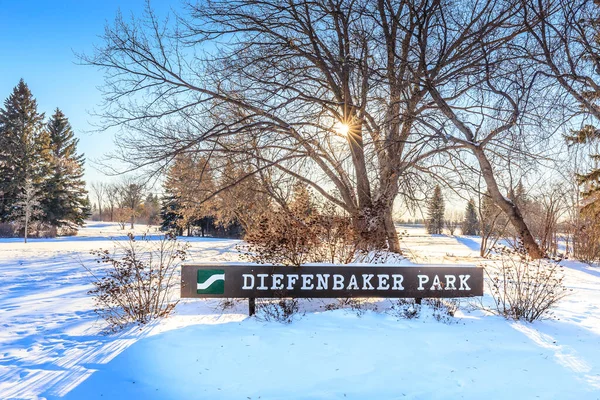 Diefenbaker Parkı Saskatoon Diefenbaker Yönetim Bölgesi 'nde yer almaktadır..