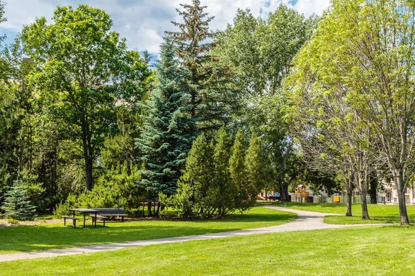 Albert Park Est Situé Dans Quartier Varsity View Saskatoon — Photo