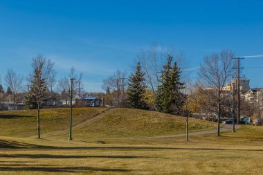 Optimist Park is located in the Riversdale neighborhood of Saskatoon.