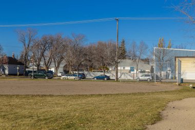 Optimist Park is located in the Riversdale neighborhood of Saskatoon.