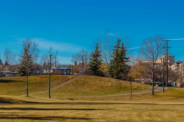 Optimist Park Located Riversdale Neighborhood Saskatoon — Foto Stock