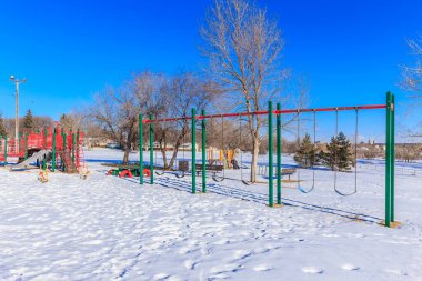 Fred Mendel Parkı Saskatoon 'un Meadowgreen mahallesinde yer almaktadır..