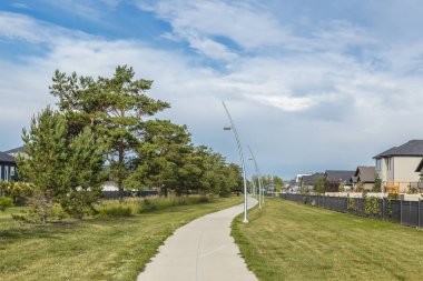 George Dyck Parkı Saskatoon 'un Evergreen mahallesinde yer almaktadır..