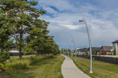 George Dyck Parkı Saskatoon 'un Evergreen mahallesinde yer almaktadır..