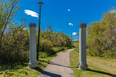 Kistikan Parkı Saskatoon 'un Eastview mahallesinde yer almaktadır..