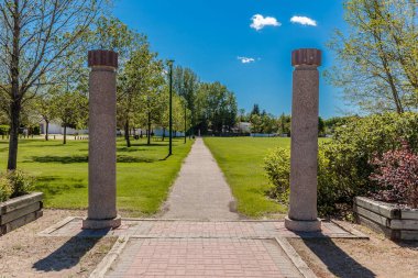 Kistikan Parkı Saskatoon 'un Eastview mahallesinde yer almaktadır..
