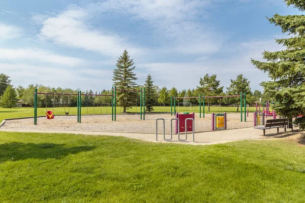 Sears Park Található Fairhaven Szomszédságában Saskatoon — Stock Fotó