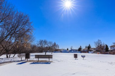 Herbert Stewart Parkı Saskatoon 'un Sutherland mahallesinde yer almaktadır..