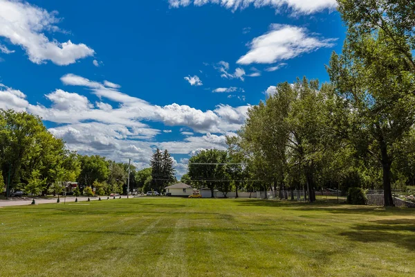 Holliston Park Liegt Holliston Viertel Von Saskatoon — Stockfoto