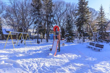 Idylwyld Park is located in the Nutana neighborhood of Saskatoon.