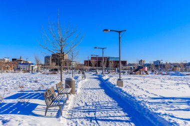 Isinger Park Saskatoon 'un Riversdale mahallesinde yer almaktadır..