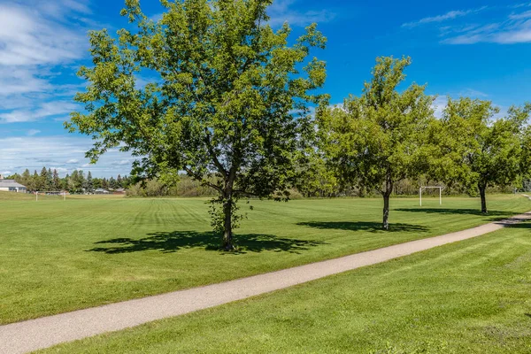 Der James Anderson Park Liegt Eastview Viertel Von Saskatoon — Stockfoto