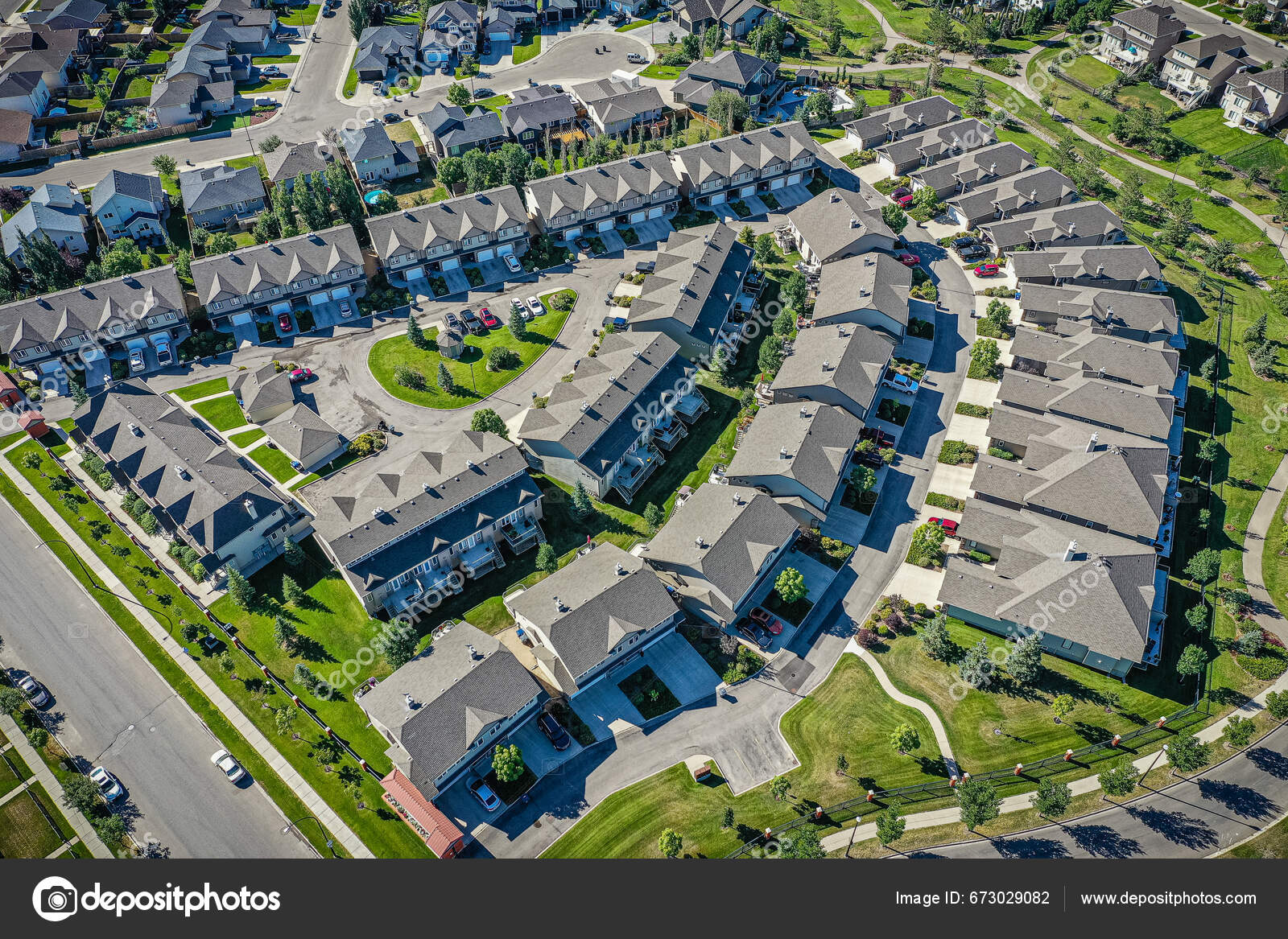 Aerial Elegance Willowgrove Neighborhood Saskatoon Presenting