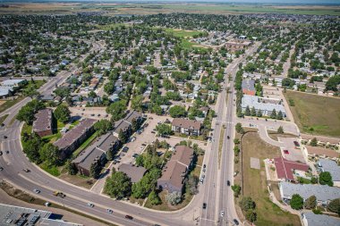 Saskatchewan, Kanada 'daki Saskatchewan Konfederasyon Parkı Güney Saskatchewan Nehri' nin batısında yer almaktadır..