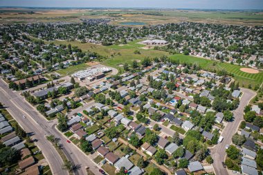 Saskatchewan, Kanada 'daki Saskatchewan Konfederasyon Parkı Güney Saskatchewan Nehri' nin batısında yer almaktadır..