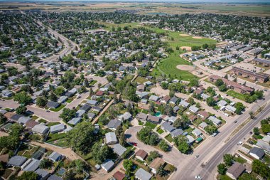 Saskatchewan, Kanada 'daki Saskatchewan Konfederasyon Parkı Güney Saskatchewan Nehri' nin batısında yer almaktadır..