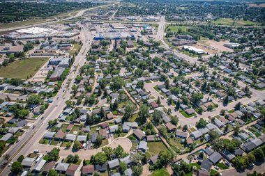 Saskatchewan, Kanada 'daki Saskatchewan Konfederasyon Parkı Güney Saskatchewan Nehri' nin batısında yer almaktadır..