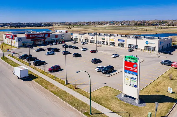 Aerial View Rosewood Neighborhood Saskatoon — Stock Photo, Image
