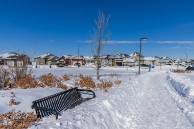 Rik Sterrnberg Park is located in the Hampton Village neighborhood of Saskatoon.