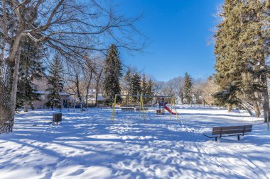 Idylwyld Park is located in the Nutana neighborhood of Saskatoon.