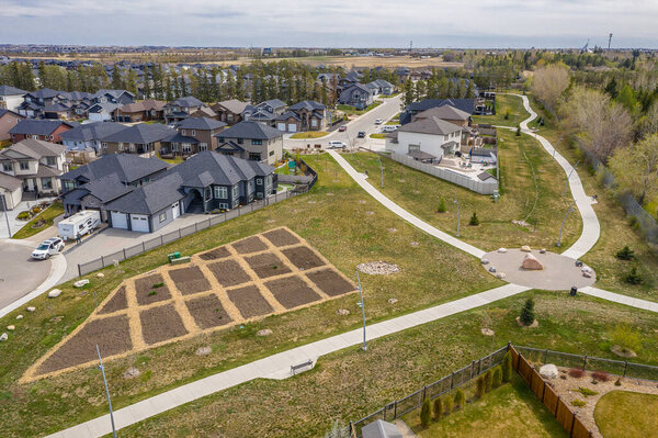 Прэбл Парк расположен в районе Эвергрин Саскатун.