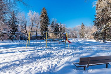 Idylwyld Park is located in the Nutana neighborhood of Saskatoon.