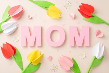 Kağıt laleler, papatyalar, 