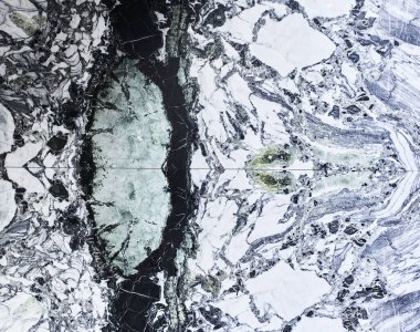 Yeşil mermer yüzey dokusu 