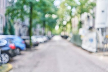 Caddesi'nin arka plan bulanık 