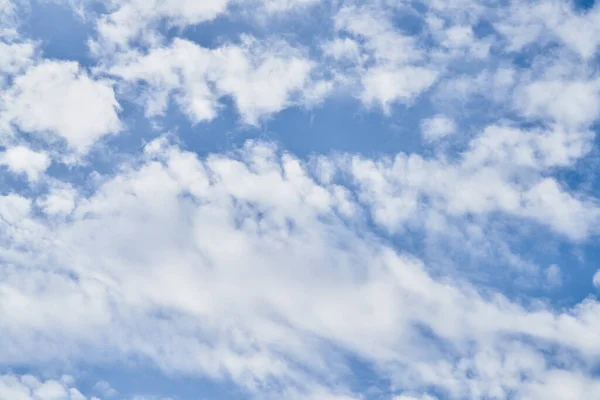 stock image Beatiful blue sky with clouds on a sunny day