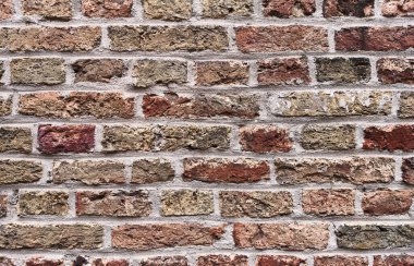  Çürümüş tuğla duvar yüzey arkaplanı 