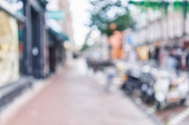 Caddesi'nin arka plan bulanık 