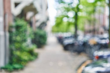 Caddesi'nin arka plan bulanık 