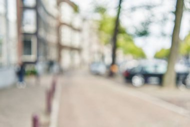 Caddesi'nin arka plan bulanık 