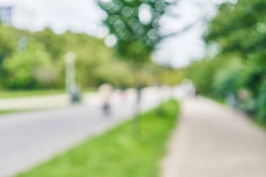 Park arka plan bulanık 