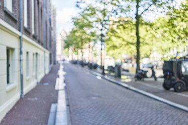 Caddesi'nin arka plan bulanık 