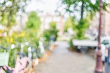 Caddesi'nin arka plan bulanık 