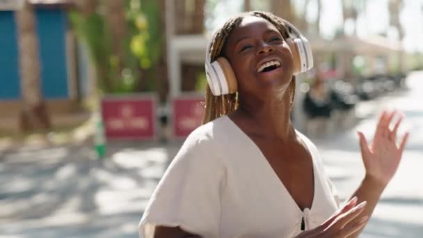 거리에서 음악을 아프리카계 — 비디오
