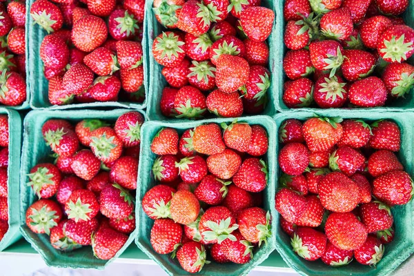 Delicious group of strawberries texture