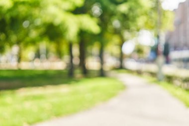 Park arka plan bulanık 