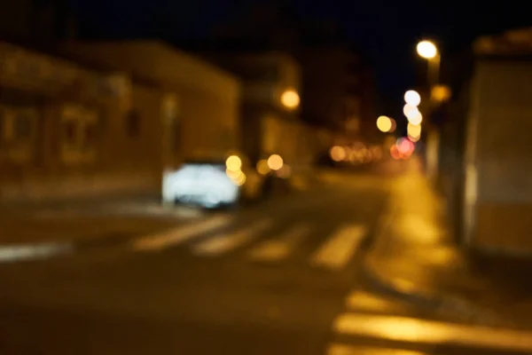 Bild Von Verschwommenem Stadtbild Der Straße — Stockfoto