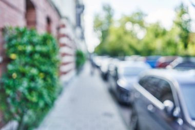 Caddesi'nin arka plan bulanık 