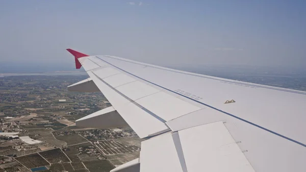 View Airplane Window — Stock Photo, Image