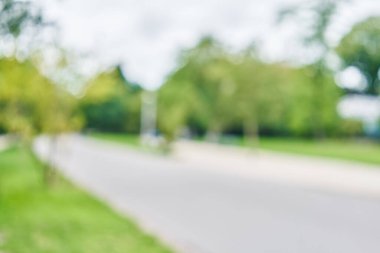 Park arka plan bulanık 