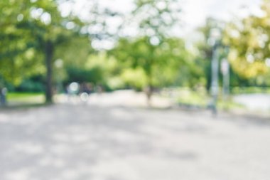 Park arka plan bulanık 